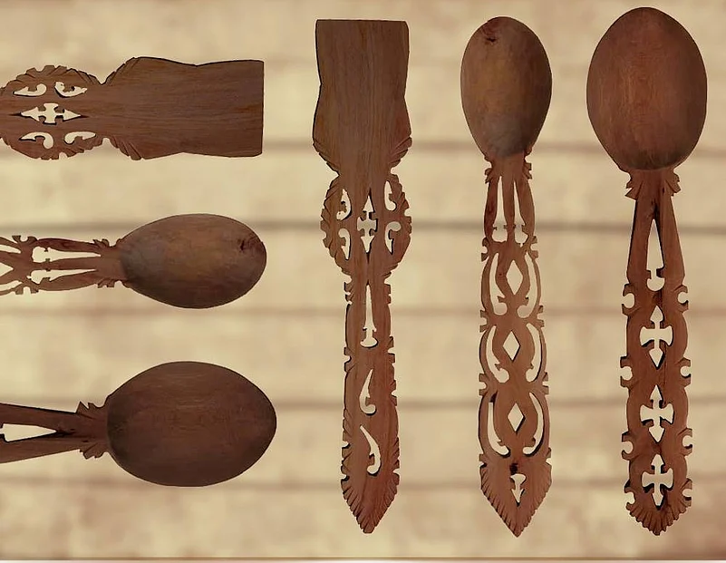 The cutlery comes with unique designs